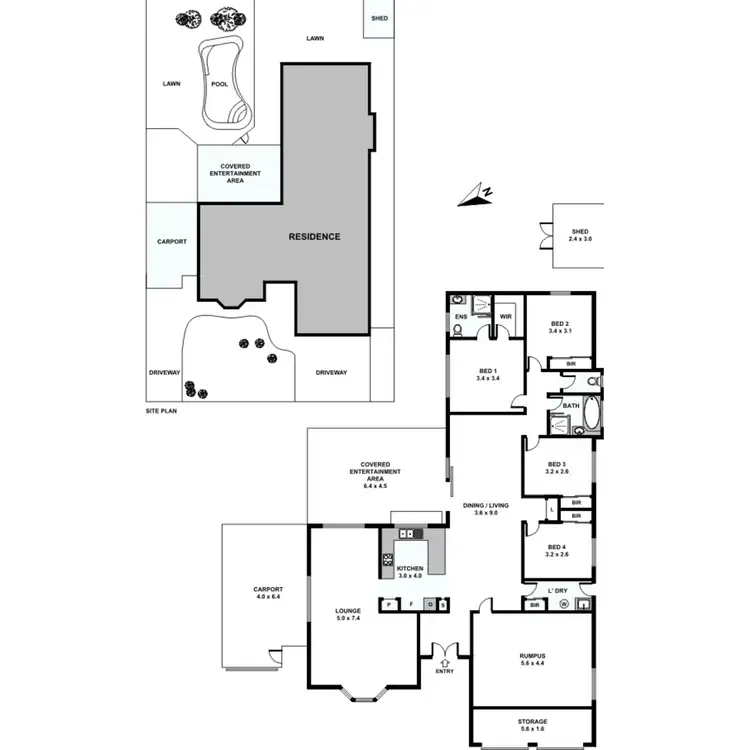 Floorplan of Homely house listing, 17 Chesterfield Crescent, Wellington Point QLD 4160