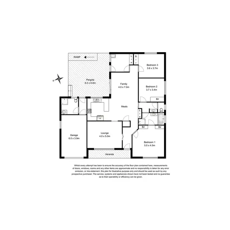 Floorplan of Homely house listing, 1 Blume Terrace, Mount Gambier SA 5290