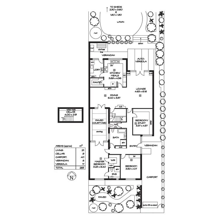 Floorplan of Homely house listing, 44a Eton Street, Malvern SA 5061