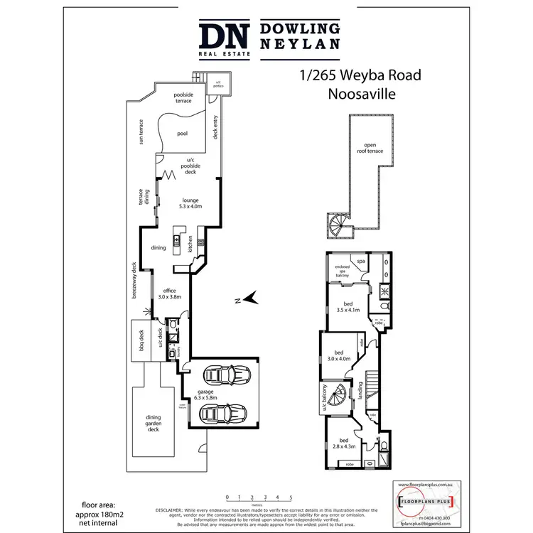 Floorplan of Homely apartment listing, 1/265 Weyba Road, Noosaville QLD 4566