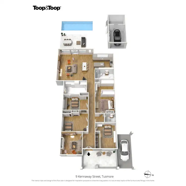 Floorplan of Homely house listing, 9 Kennaway Street, Tusmore SA 5065