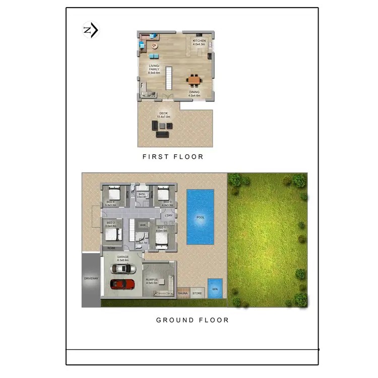 Floorplan of Homely house listing, 9 Ceduna Close, Torquay VIC 3228