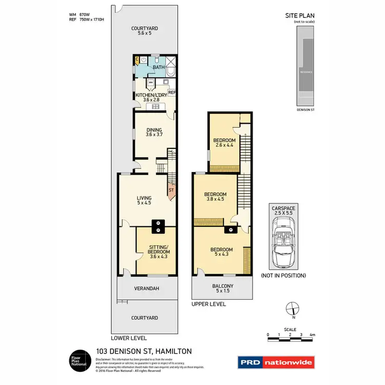 Floorplan of Homely house listing, 103 Denison Street, Hamilton NSW 2303