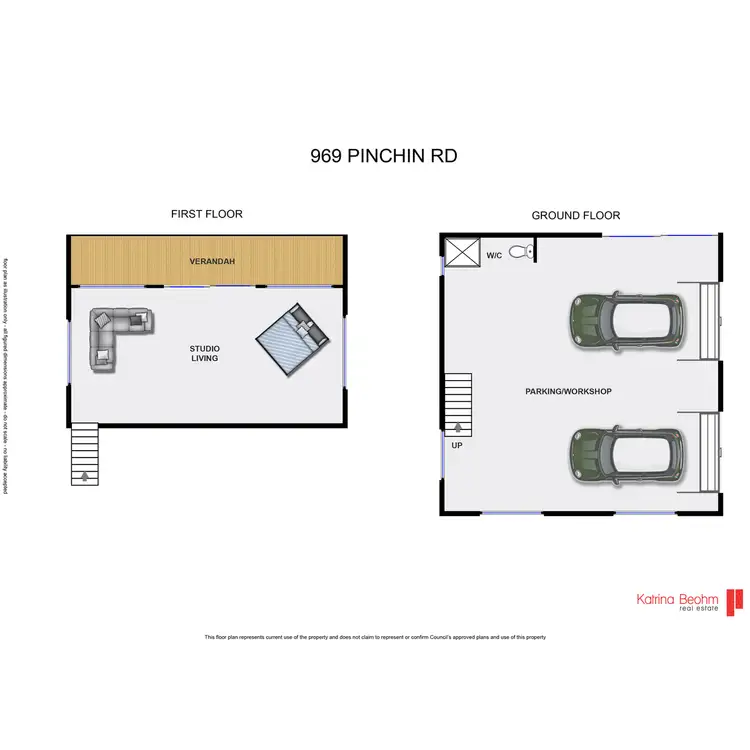 Floorplan of Homely rural property listing, 969 Pinchin Road, The Channon NSW 2480
