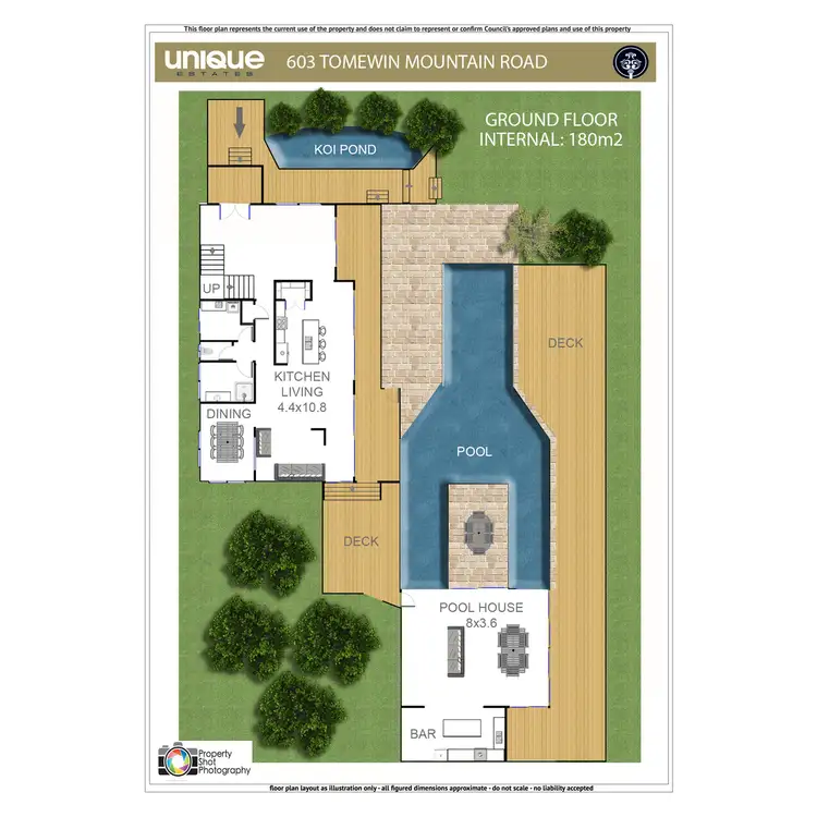 Floorplan of Homely house listing, 603 Tomewin Mountain Road, Currumbin Valley QLD 4223