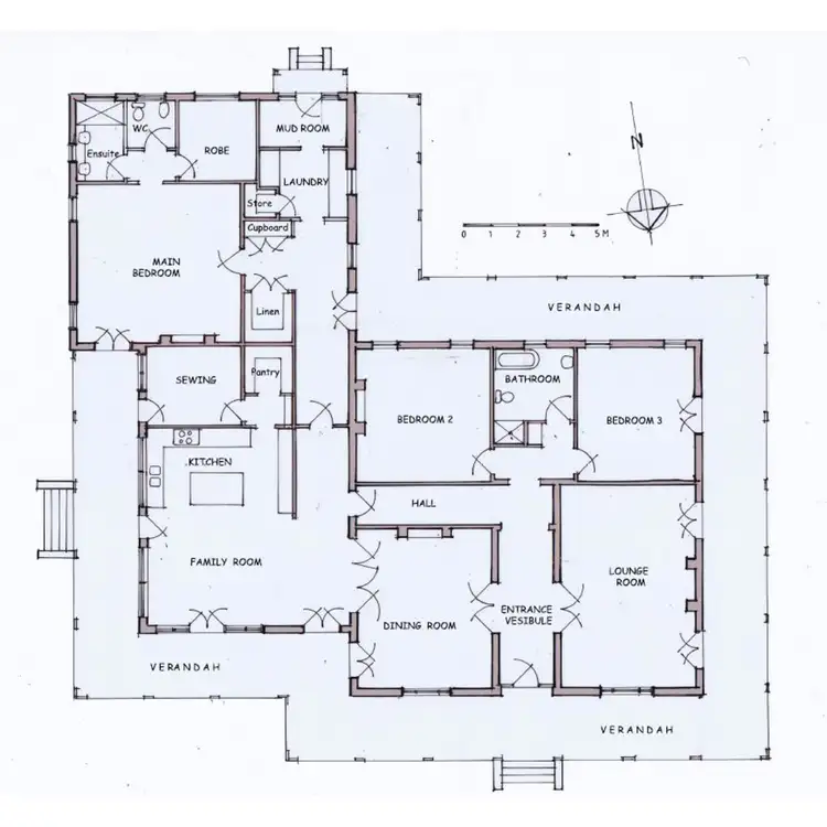 Floorplan of Homely rural property listing, 312 Castlereagh Highway, Mudgee NSW 2850