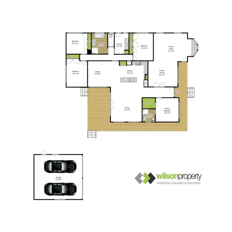 Floorplan of Homely house listing, 100-102 Hickox Street, Traralgon VIC 3844