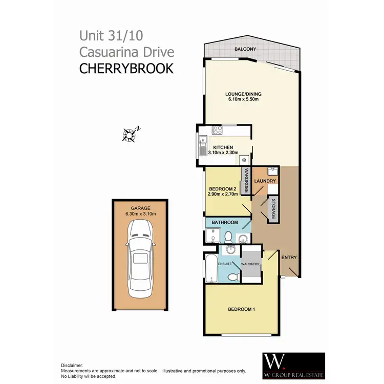 Floorplan of Homely retirement listing, 31/8-10 Casuarina Drive, Cherrybrook NSW 2126