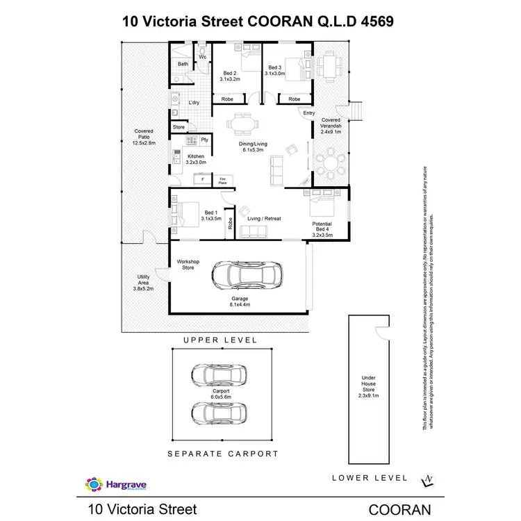 Floorplan of Homely house listing, 10 Victoria Street, Cooran QLD 4569