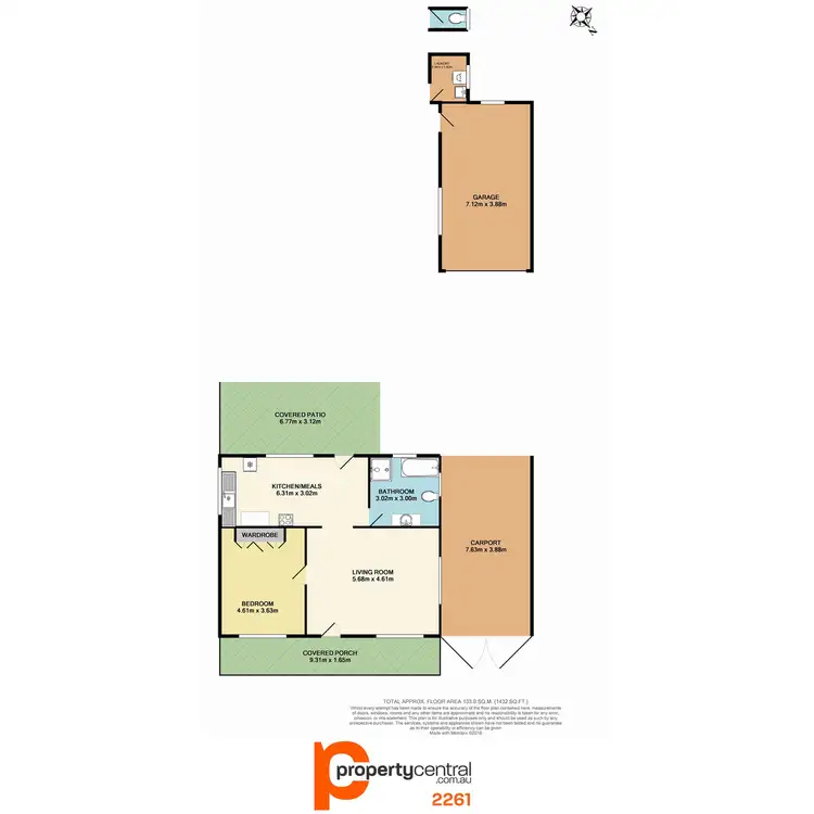 Floorplan of Homely house listing, 7 Armstrong Avenue, Killarney Vale NSW 2261