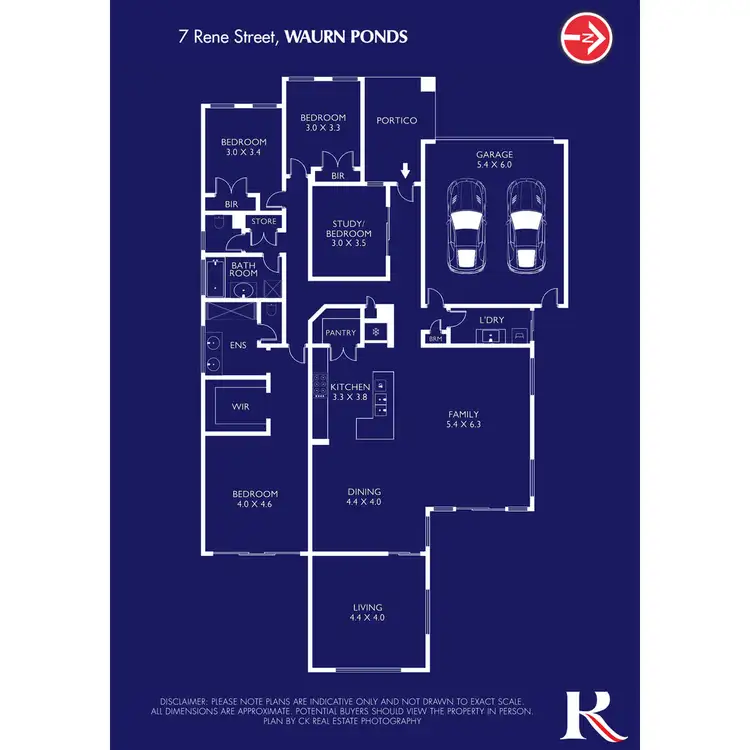 Floorplan of Homely house listing, 7 Rene Street, Waurn Ponds VIC 3216