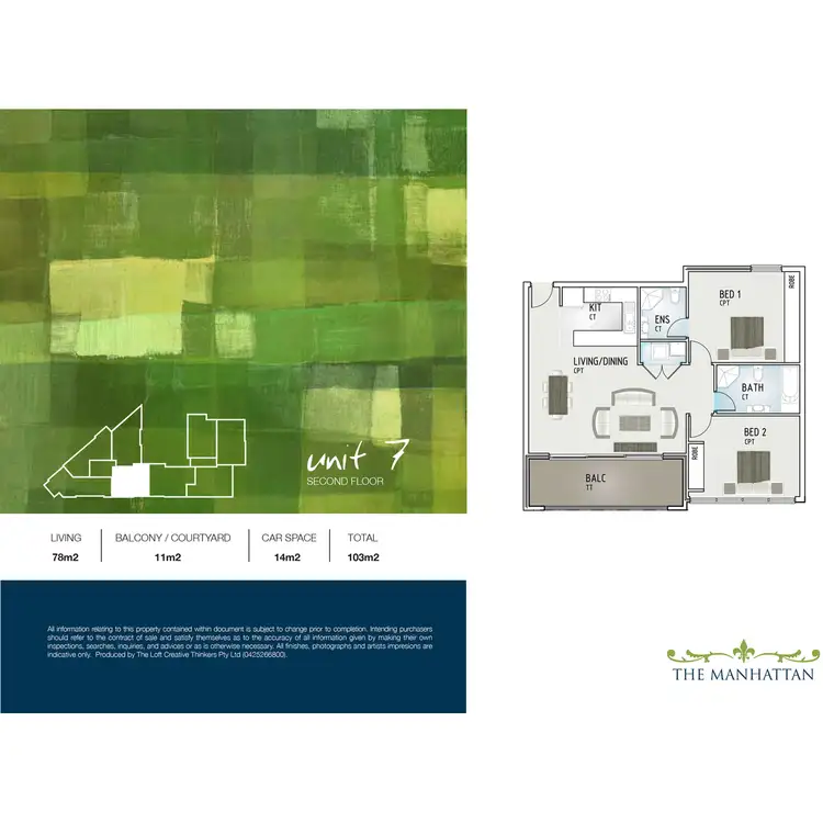 Floorplan of Homely apartment listing, 7/167-171 Parramatta Road, North Strathfield NSW 2137