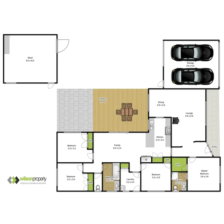 Floorplan of Homely house listing, 54 Glenview Drive, Traralgon VIC 3844