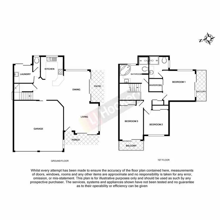 Floorplan of Homely townhouse listing, 10/18 Altandi Street, Sunnybank QLD 4109