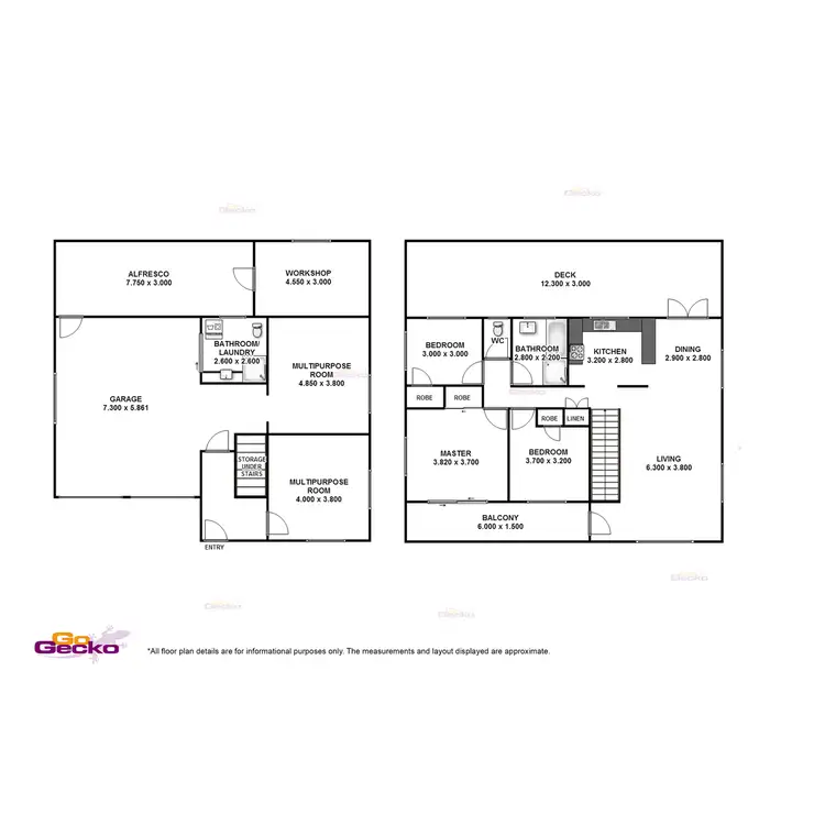 Floorplan of Homely house listing, 14 Furley Street, Aspley QLD 4034