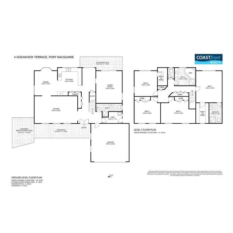 Floorplan of Homely house listing, 4 Oceanview Terrace, Port Macquarie NSW 2444