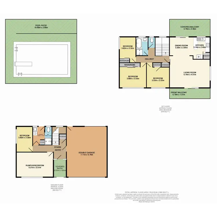 Floorplan of Homely house listing, 45 Albatross Road, Berkeley Vale NSW 2261