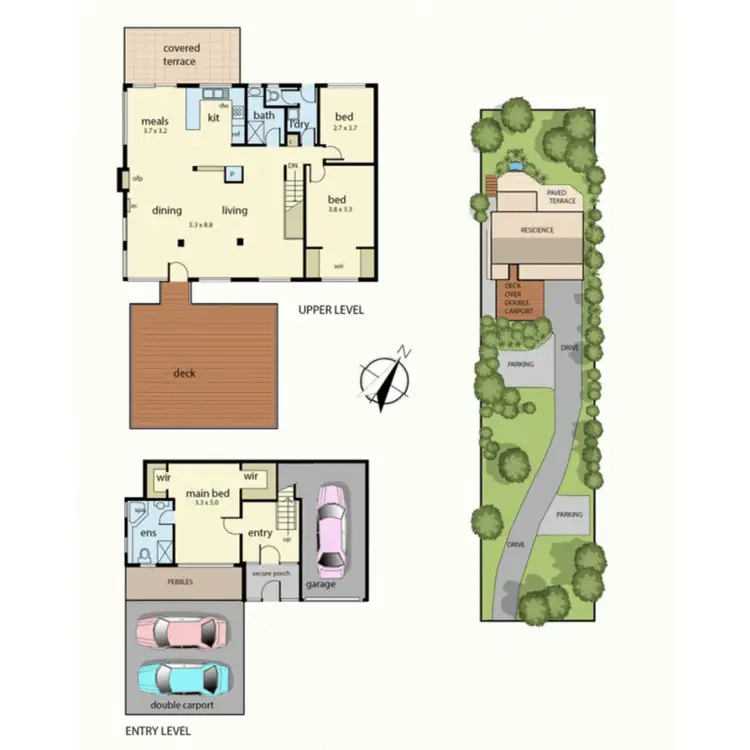Floorplan of Homely house listing, 93 Bruce Road, Mount Martha VIC 3934