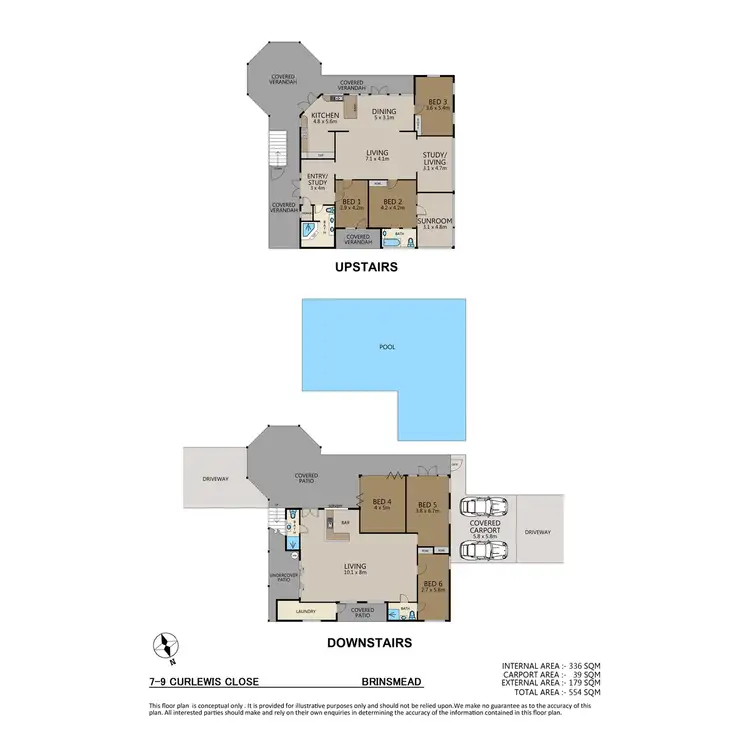 Floorplan of Homely house listing, 7-9 Curlewis Street, Brinsmead QLD 4870