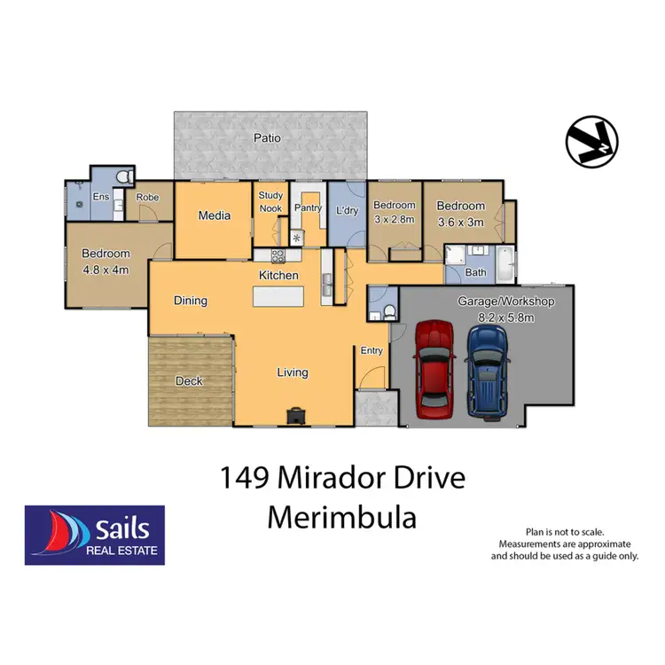 Floorplan of Homely house listing, 149 Mirador Drive, Merimbula NSW 2548