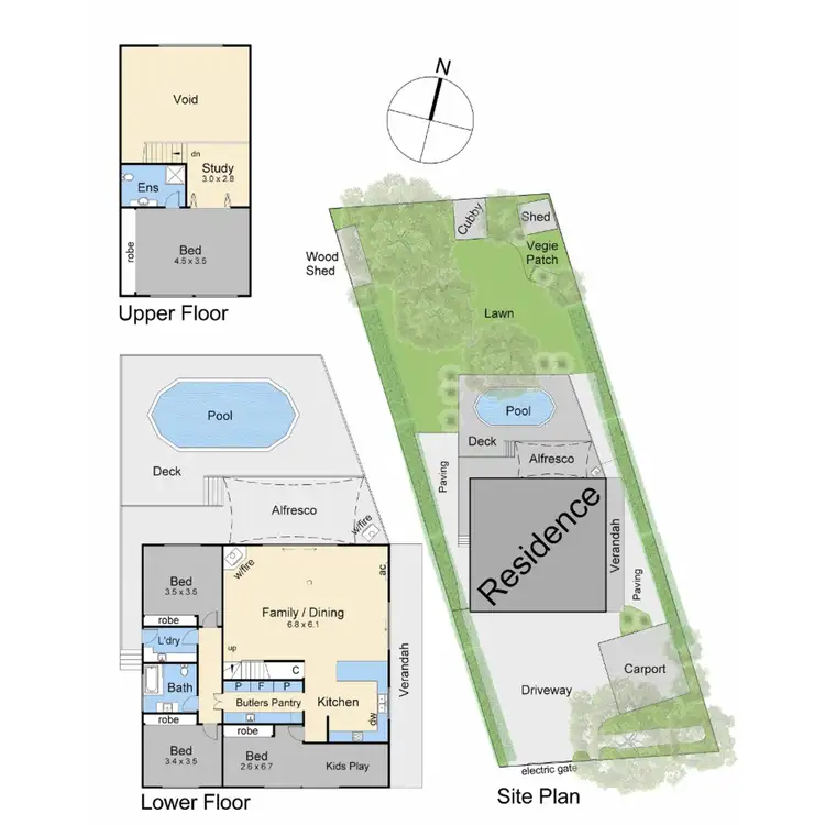 Floorplan of Homely house listing, 49 Scenic View Drive, Mount Martha VIC 3934