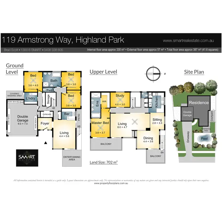 Floorplan of Homely house listing, 119 Armstrong Way, Highland Park QLD 4211