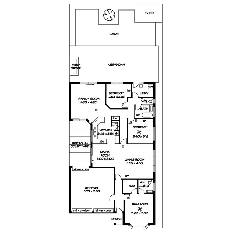 Floorplan of Homely house listing, 10 Dalrymple Way, Greenwith SA 5125