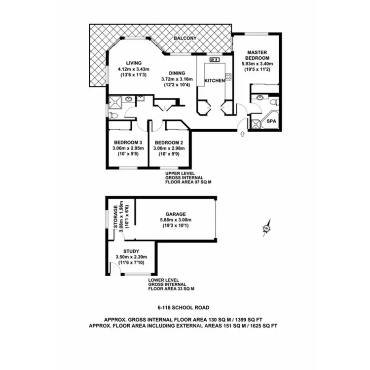 Floorplan of Homely unit listing, 6/118 School Road, Yeronga QLD 4104
