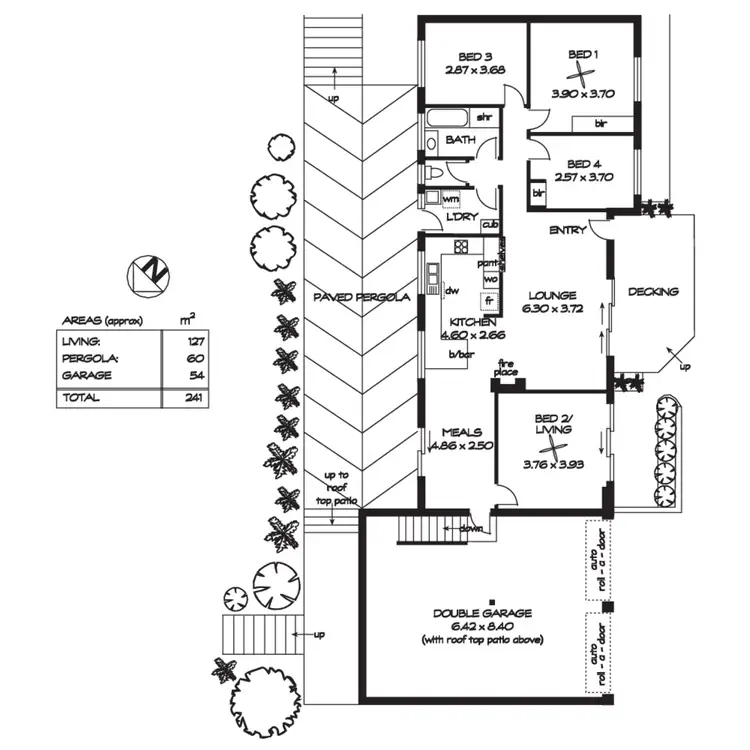 Floorplan of Homely house listing, 21 Deneland Drive, Hawthorndene SA 5051