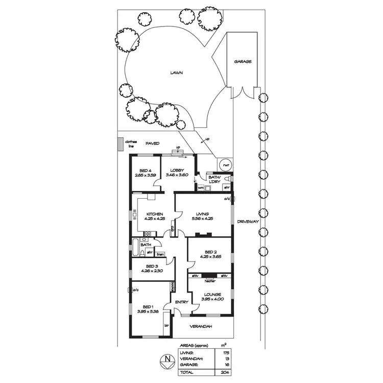 Floorplan of Homely house listing, 6 Arthur Street, Medindie SA 5081