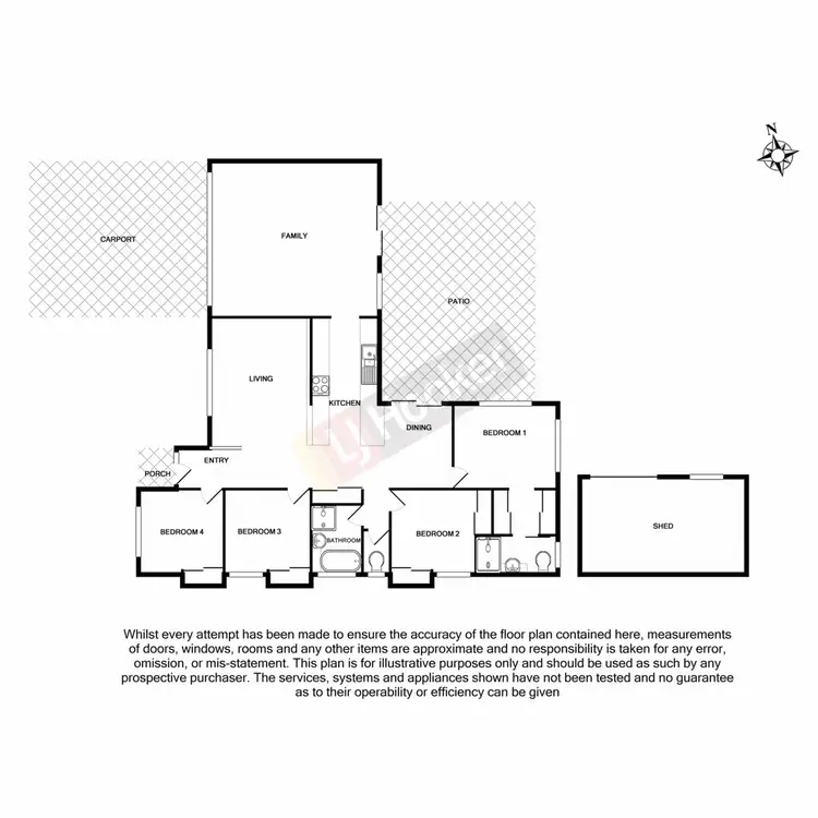 Floorplan of Homely house listing, 25 Solandra Crescent, Calamvale QLD 4116