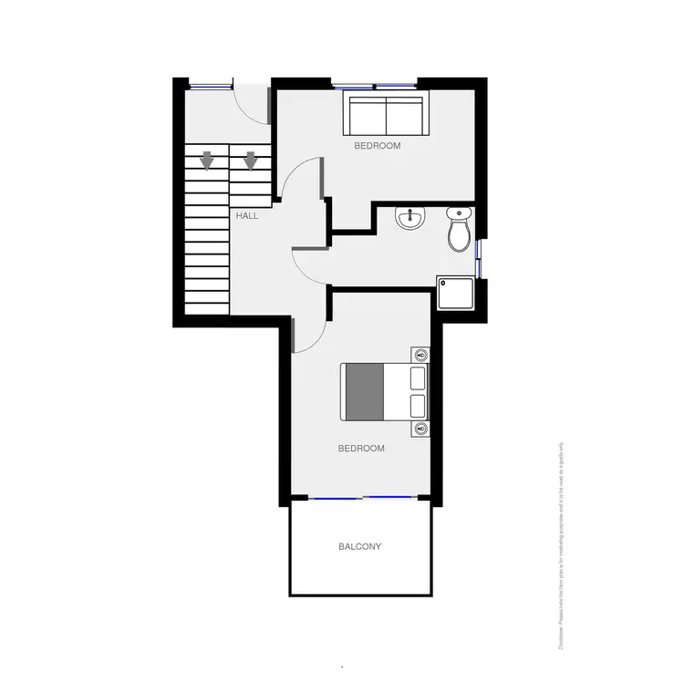 Floorplan of Homely block of units listing, 107 Merimbula Drive, Merimbula NSW 2548