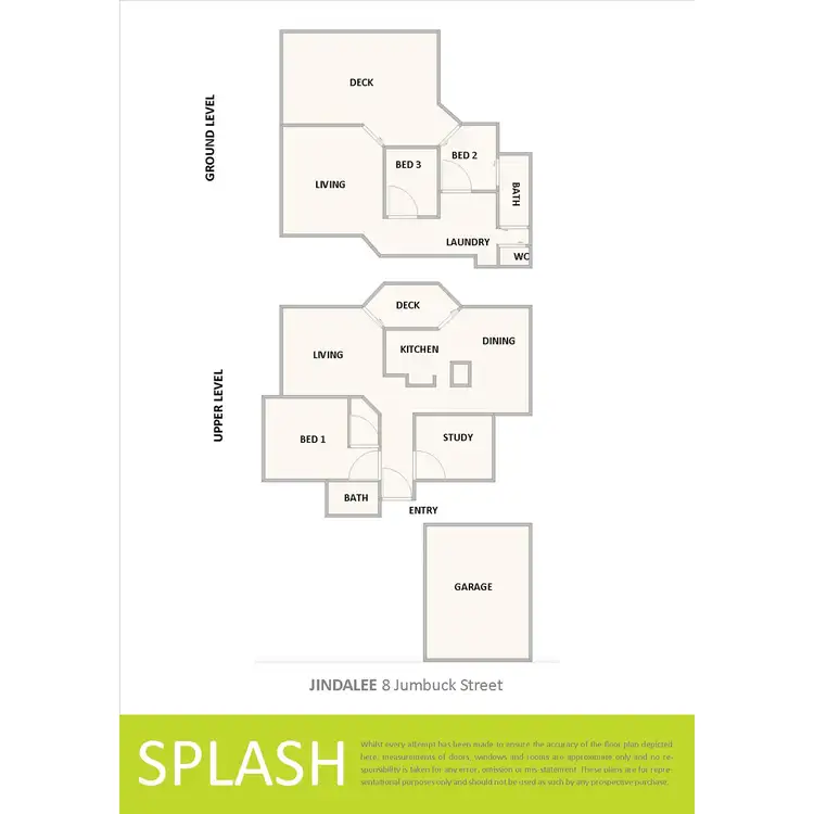Floorplan of Homely house listing, 8 Jumbuck Street, Jindalee QLD 4074
