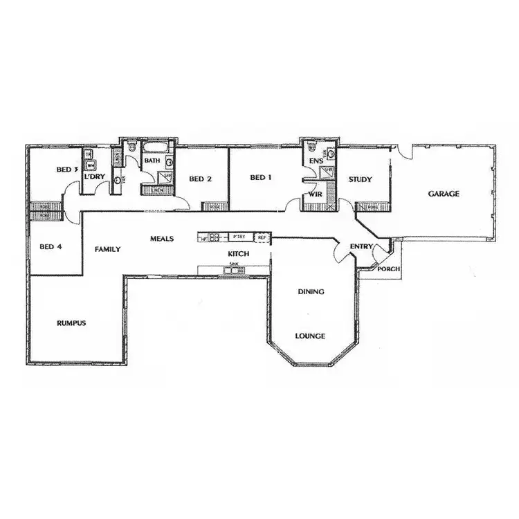 Floorplan of Homely house listing, 26 Burtonwood Court, Neerim South VIC 3831