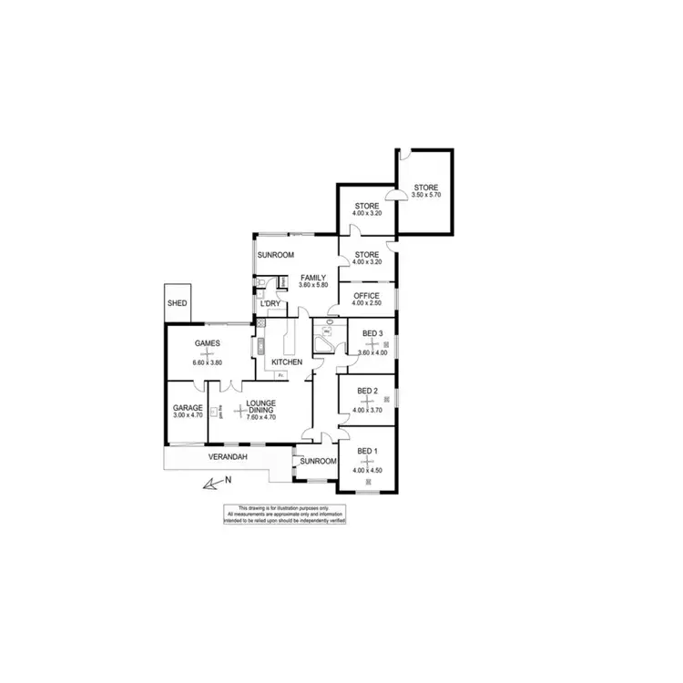 Floorplan of Homely house listing, 100 Penola Road, Mount Gambier SA 5290