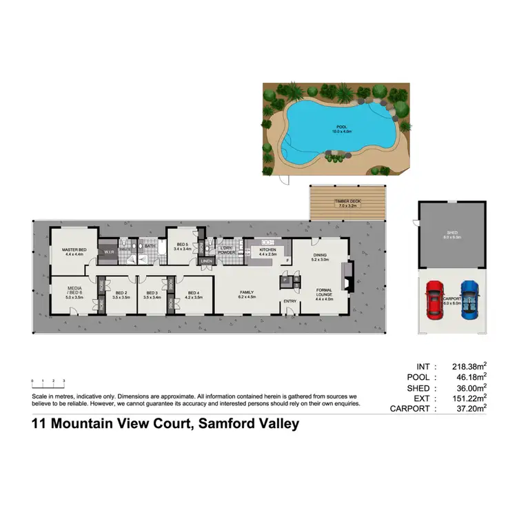 Floorplan of Homely rural property listing, 11 Mountain View Court, Samford Valley QLD 4520