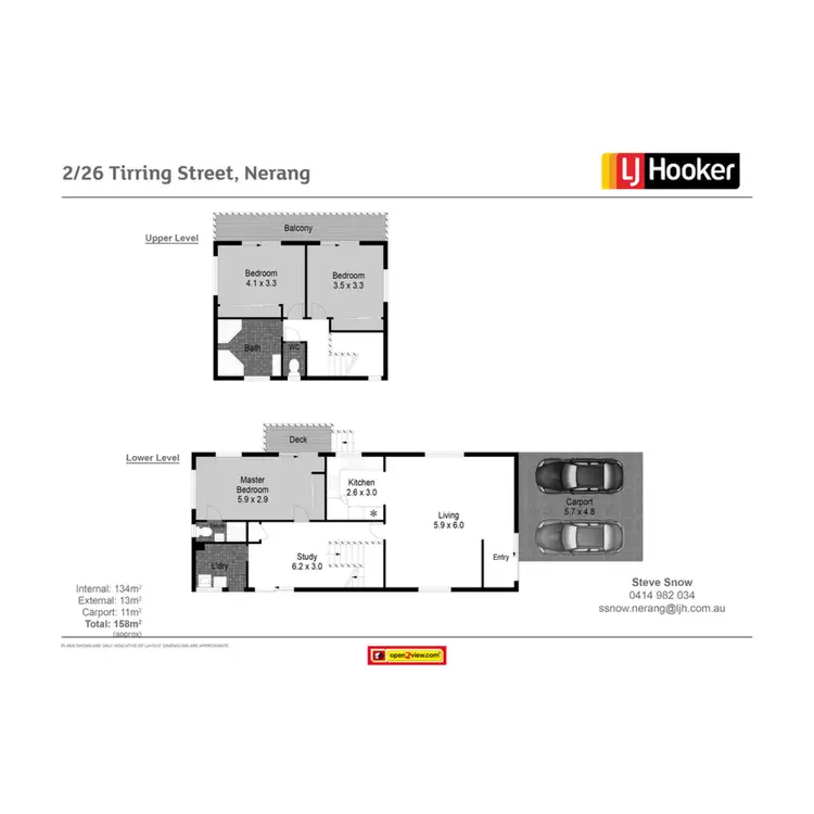 Floorplan of Homely house listing, 2/26 Tirring Street, Nerang QLD 4211