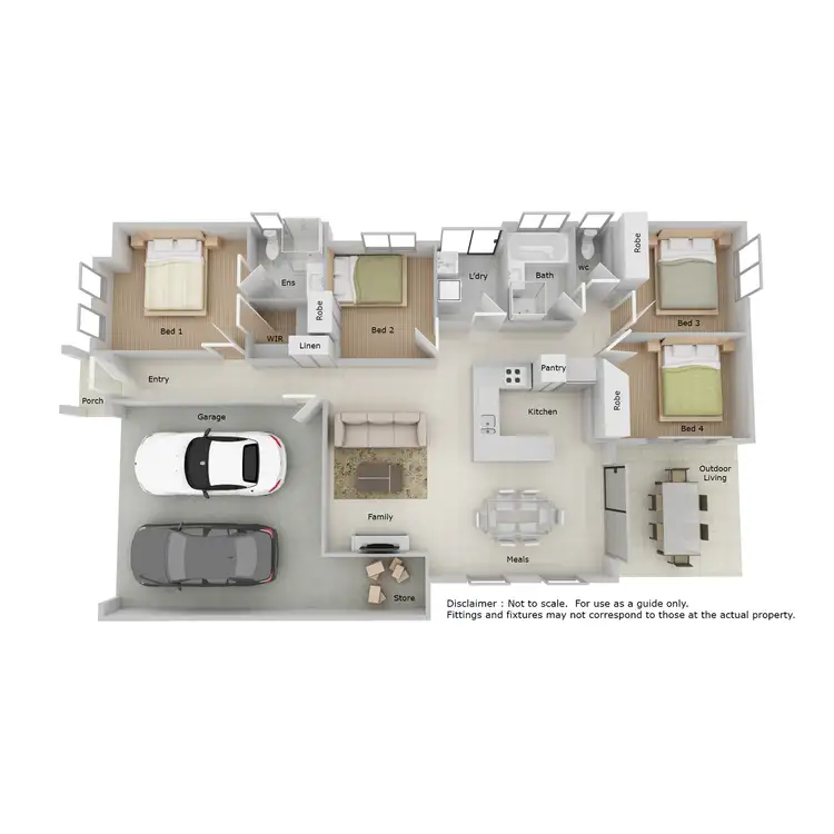Floorplan of Homely villa listing, 12A Arnott Court, Kelmscott WA 6111