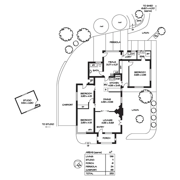 Floorplan of Homely house listing, 368 Fowler Road, Mount George SA 5155