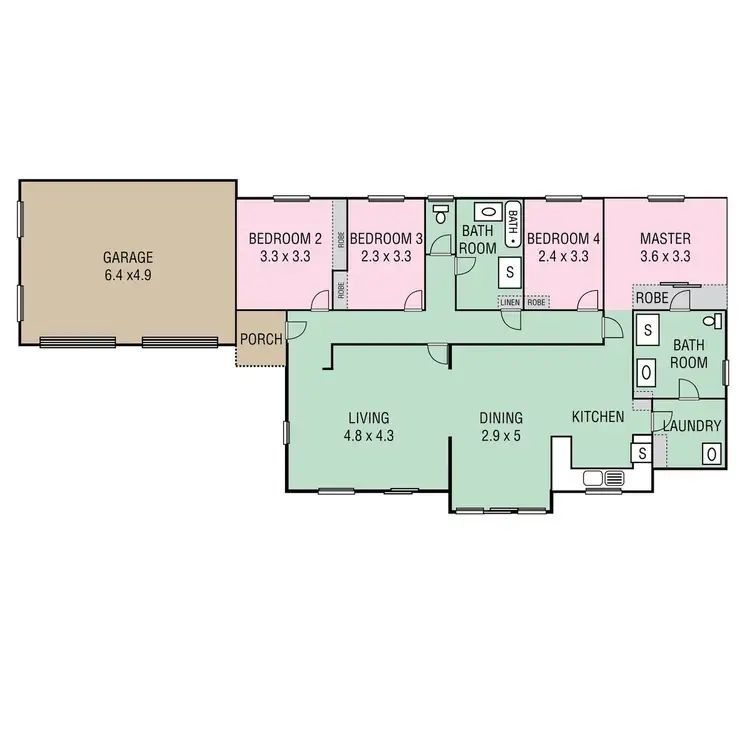 Floorplan of Homely house listing, 11 West Street, Colac VIC 3250