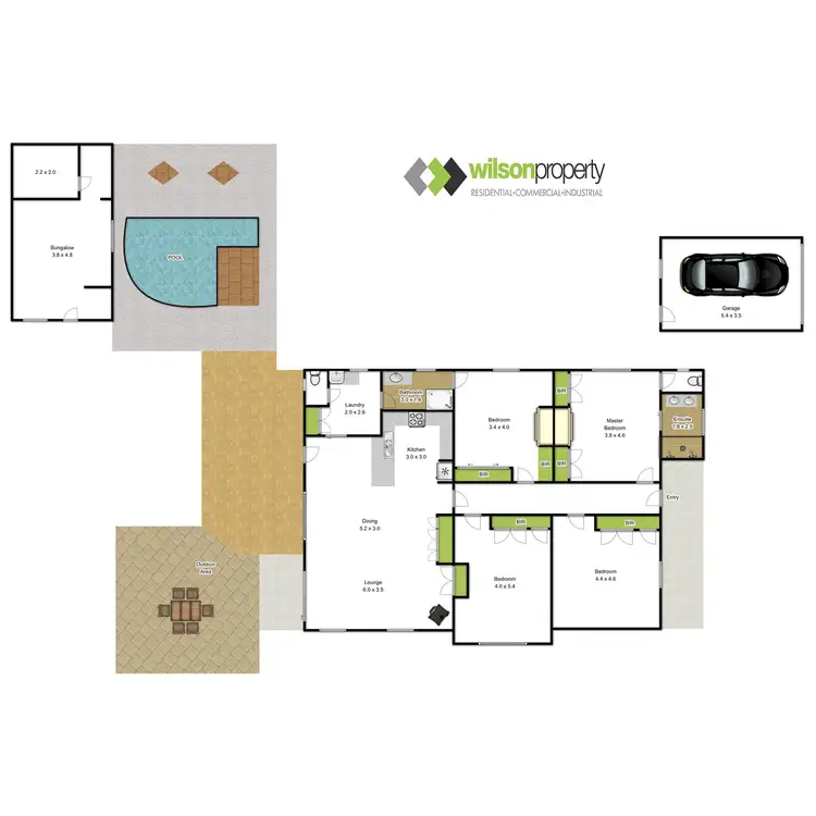 Floorplan of Homely house listing, 43 Shakespeare Street, Traralgon VIC 3844