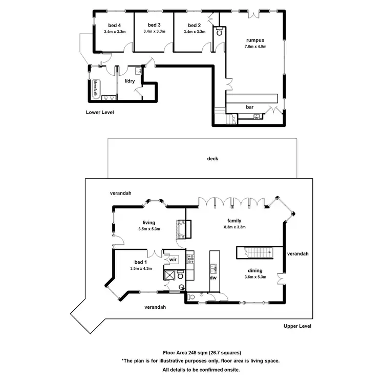 Floorplan of Homely house listing, 143 David Hill Road, Monbulk VIC 3793