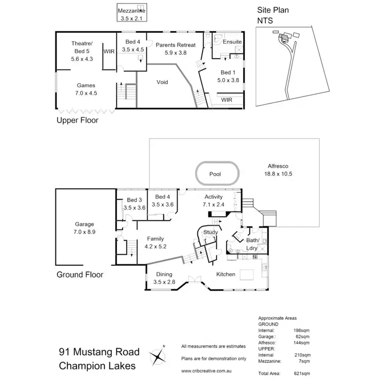Floorplan of Homely house listing, Lot 109 Mustang Road, Champion Lakes WA 6111