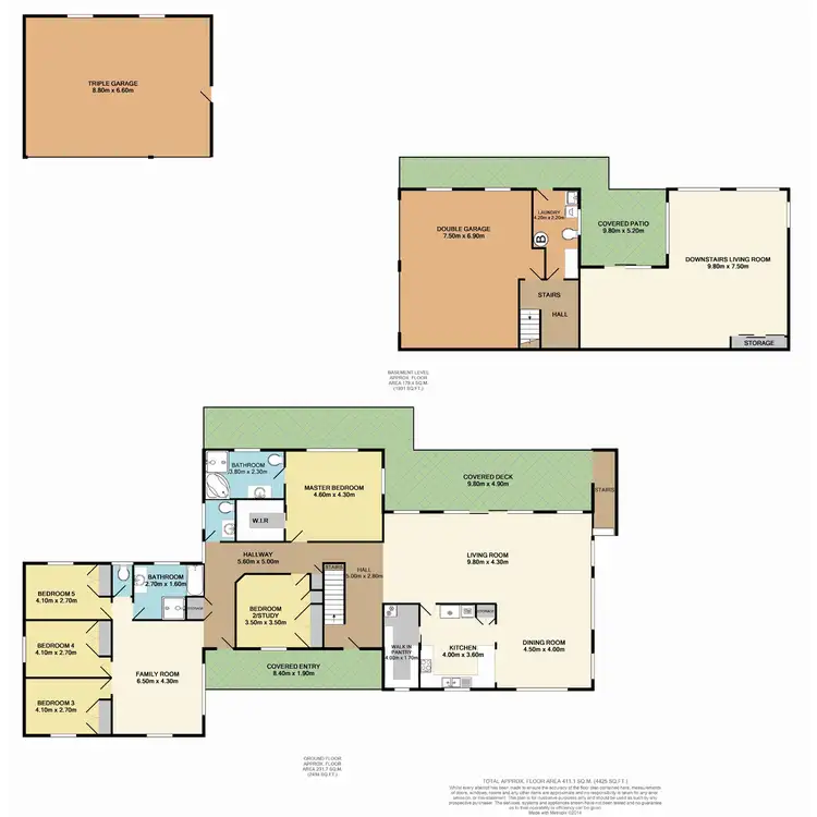 Floorplan of Homely rural property listing, 6 Halloran Lane, Tumbi Umbi NSW 2261