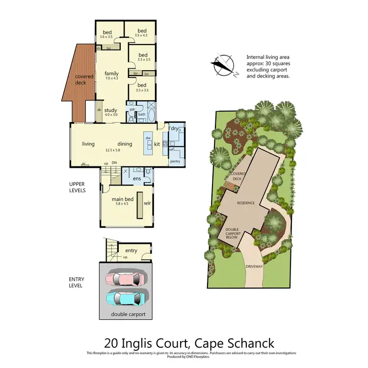 Floorplan of Homely house listing, 20 Inglis Court, Cape Schanck VIC 3939