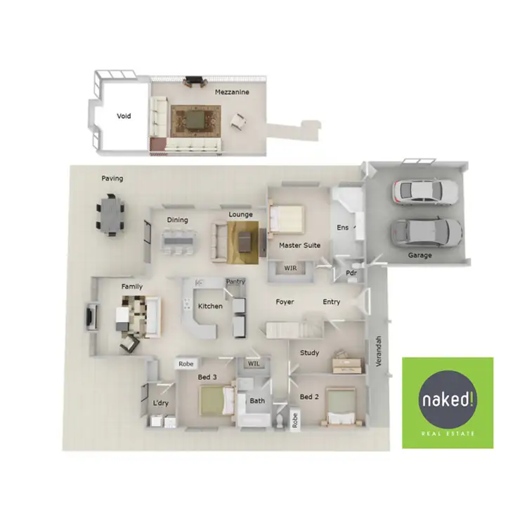 Floorplan of Homely house listing, 4 Pridmore Place, Bedfordale WA 6112