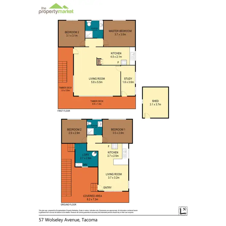 Floorplan of Homely house listing, 57 Wolseley Avenue, Tacoma NSW 2259