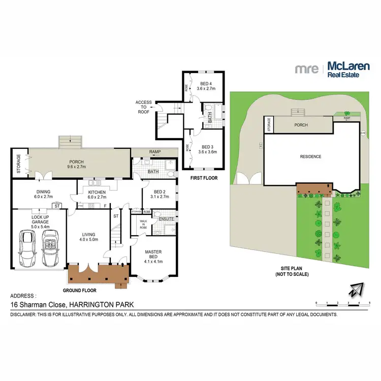 Floorplan of Homely house listing, 16 Sharman Close, Narellan NSW 2567