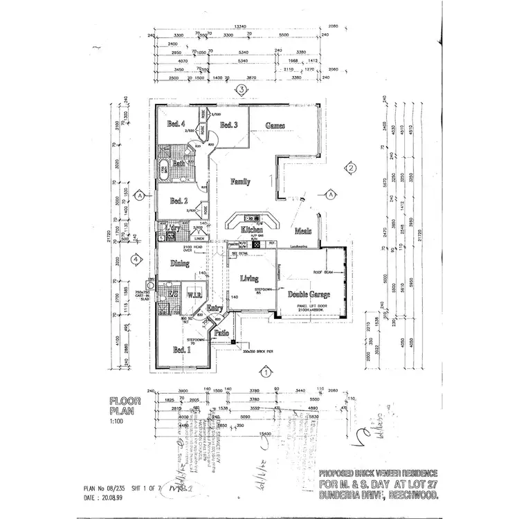 Floorplan of Homely rural property listing, 9 Bunderra Drive, Beechwood NSW 2446