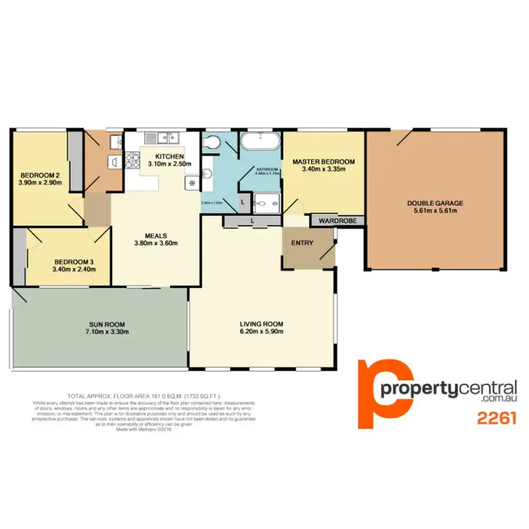 Floorplan of Homely house listing, 9 Redbank Court, Mardi NSW 2259